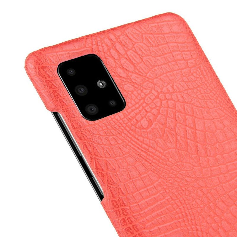 Telefoonhoesje voor Samsung Galaxy A71 Krokodillenhuid-effect