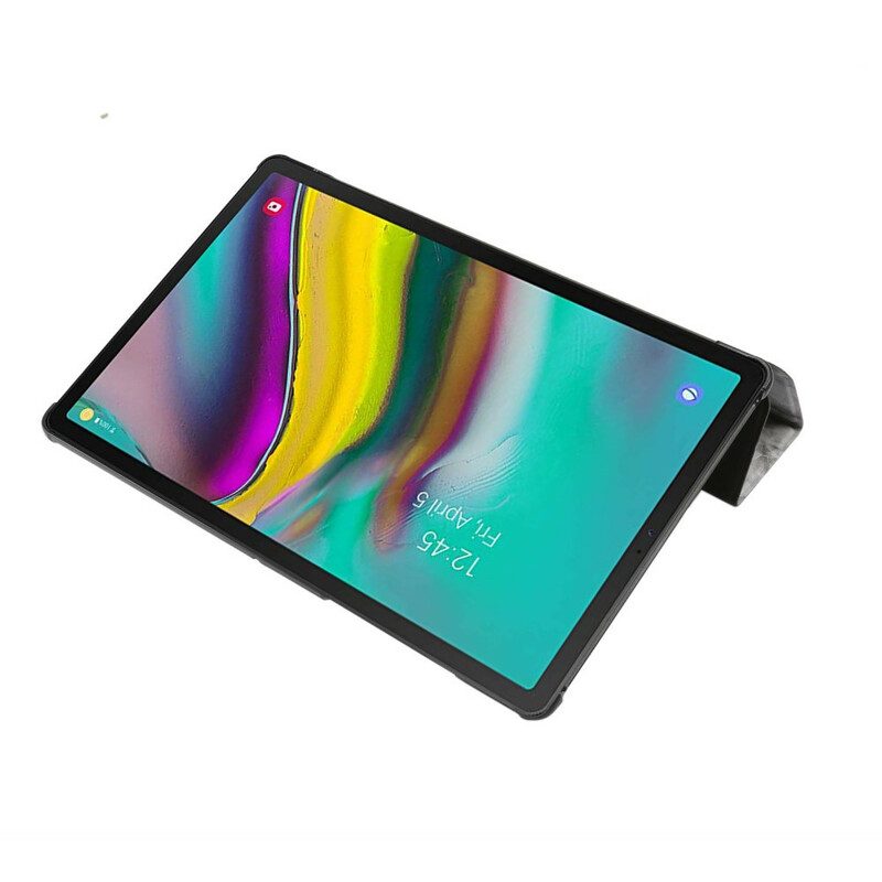 Bescherming Hoesje voor Samsung Galaxy Tab A7 Lite Marmeren Stijl