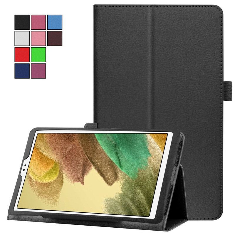 Cover voor Samsung Galaxy Tab A7 Lite 2 Litchi-flappen Van Imitatieleer