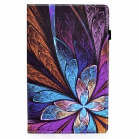 Cover voor Samsung Galaxy Tab A7 Lite Abstracte Bloem