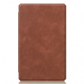 Cover voor Samsung Galaxy Tab A7 Lite Vintage Lederen Stijl