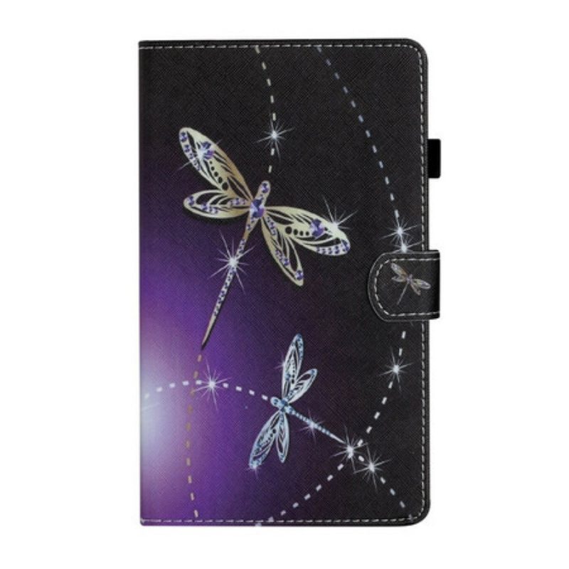 Flip Case voor Samsung Galaxy Tab A7 Lite Libellen