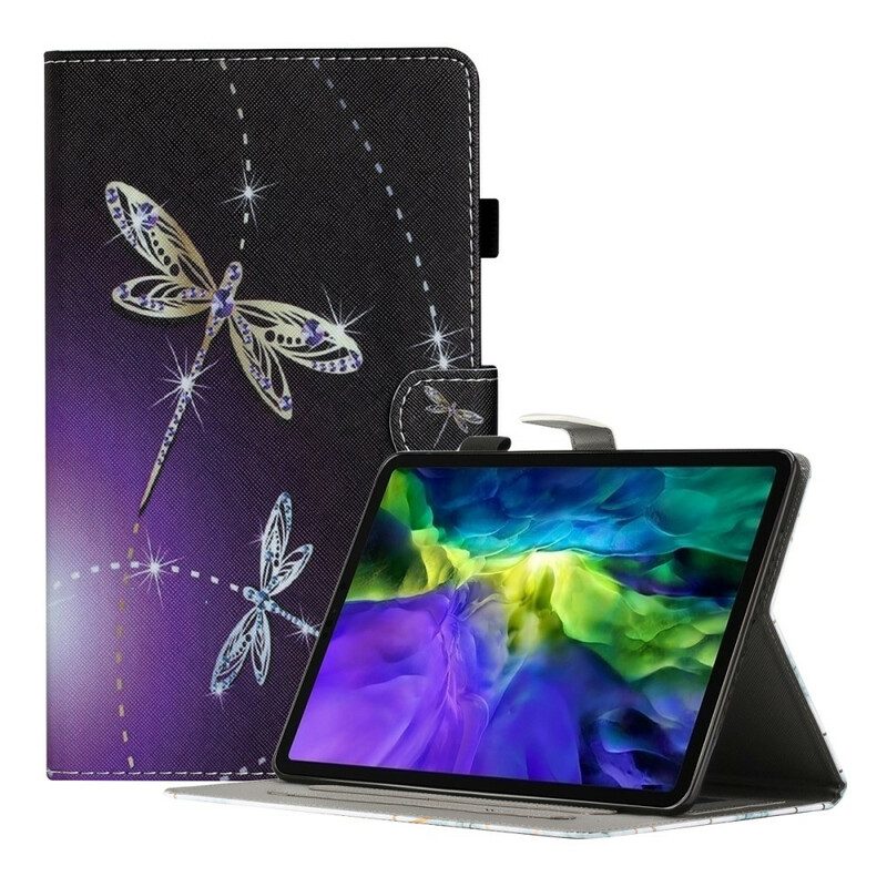 Flip Case voor Samsung Galaxy Tab A7 Lite Libellen