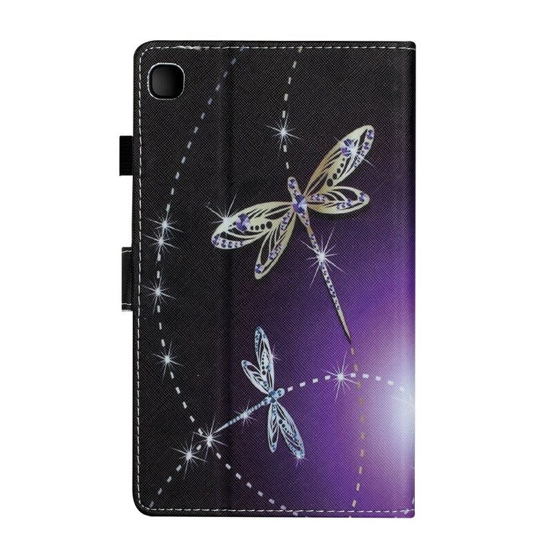 Flip Case voor Samsung Galaxy Tab A7 Lite Libellen