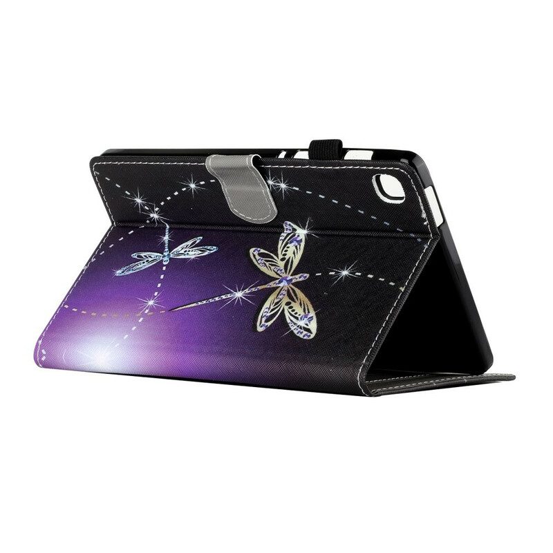 Flip Case voor Samsung Galaxy Tab A7 Lite Libellen