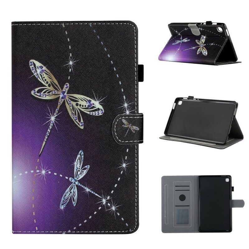 Flip Case voor Samsung Galaxy Tab A7 Lite Libellen