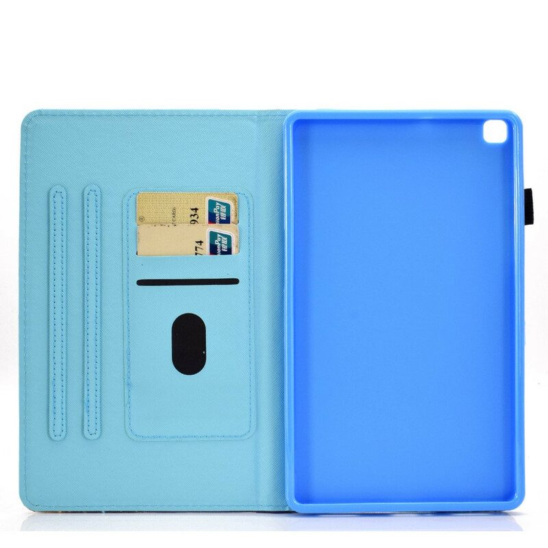 Flip Case voor Samsung Galaxy Tab A7 Lite Psycho Kat