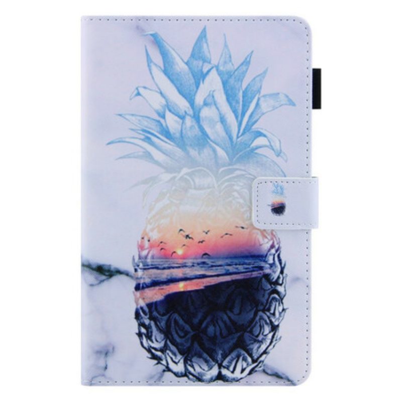 Folio-hoesje voor Samsung Galaxy Tab A7 Lite Ananas Patroon