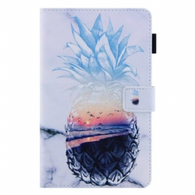 Folio-hoesje voor Samsung Galaxy Tab A7 Lite Ananas Patroon