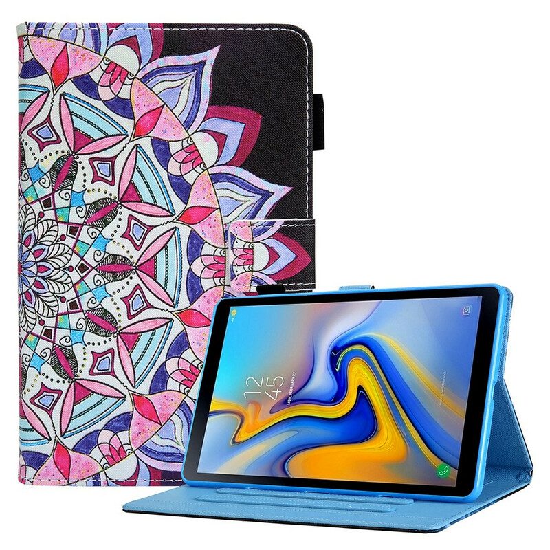 Folio-hoesje voor Samsung Galaxy Tab A7 Lite Grafische Mandala