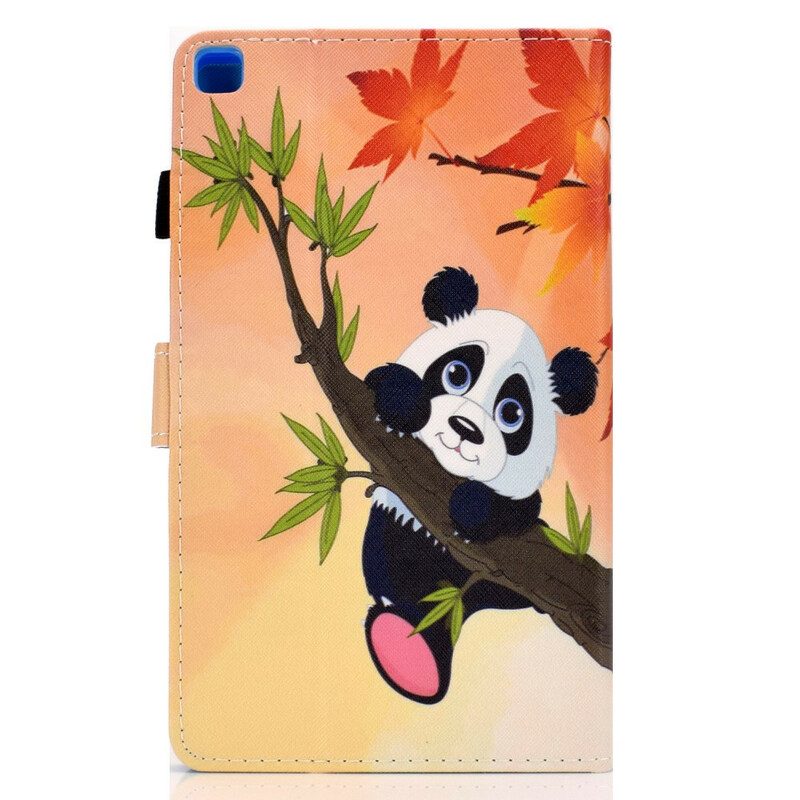 Folio-hoesje voor Samsung Galaxy Tab A7 Lite Leuke Panda