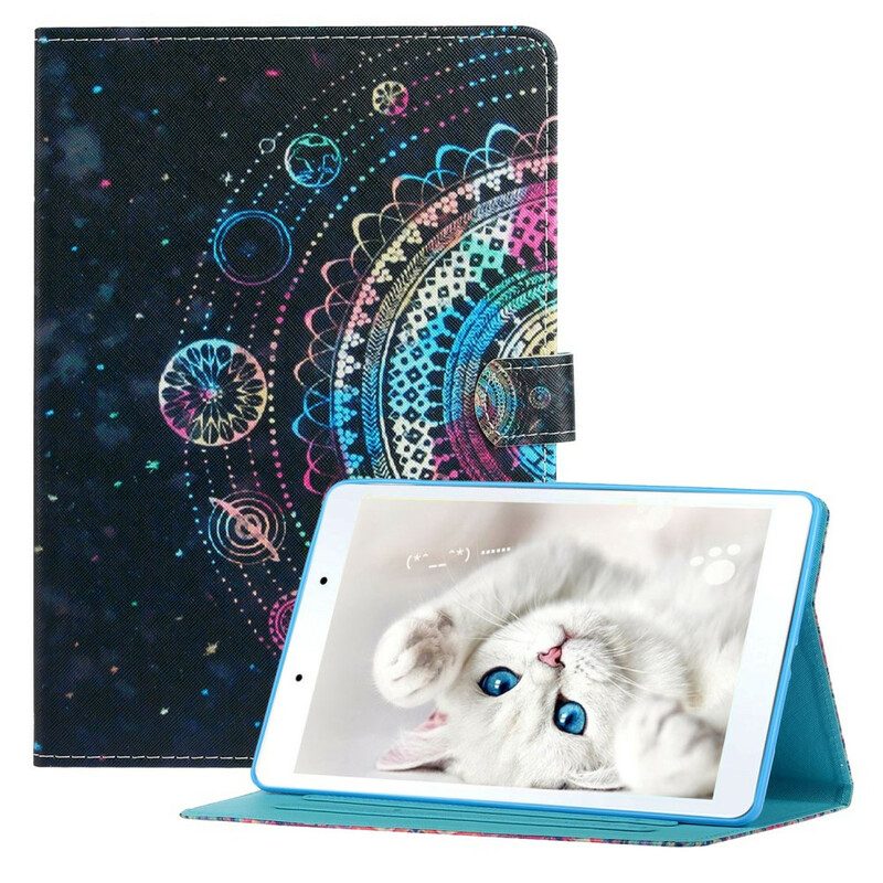 Folio-hoesje voor Samsung Galaxy Tab A7 Lite Mandala Art-serie