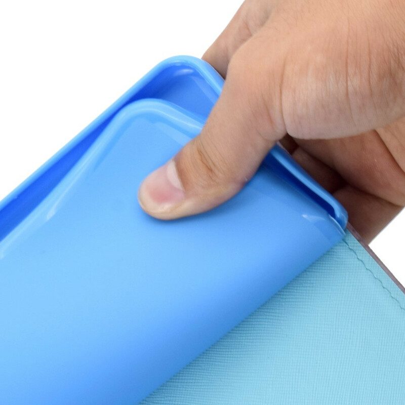 Folio-hoesje voor Samsung Galaxy Tab A7 Lite Stammen Uil