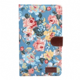 Folio-hoesje voor Samsung Galaxy Tab A7 Lite Vrijheid Bloemen