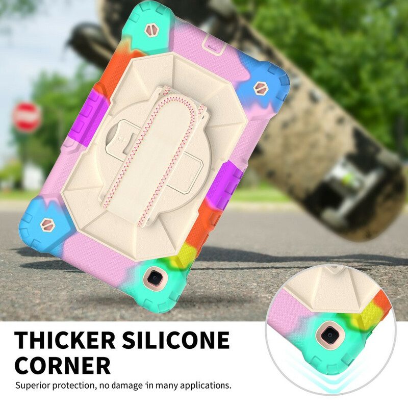 Hoesje voor Samsung Galaxy Tab A7 Lite Multifunctionele Camouflage