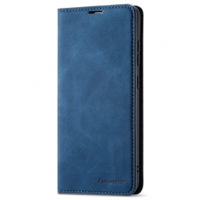 Bescherming Hoesje voor Samsung Galaxy A53 5G Folio-hoesje Forwenw Ledereffect