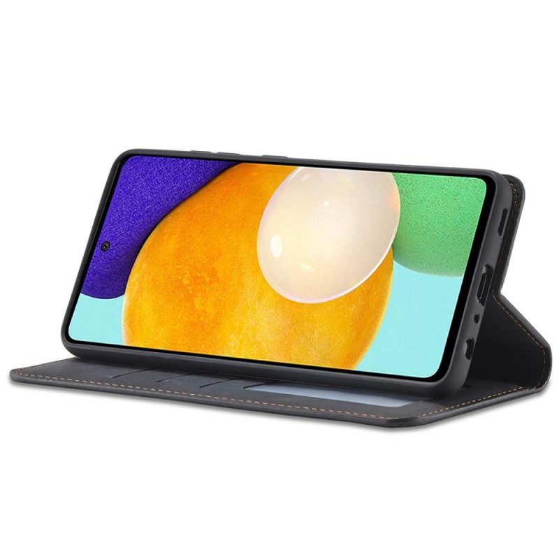 Bescherming Hoesje voor Samsung Galaxy A53 5G Folio-hoesje Forwenw Ledereffect