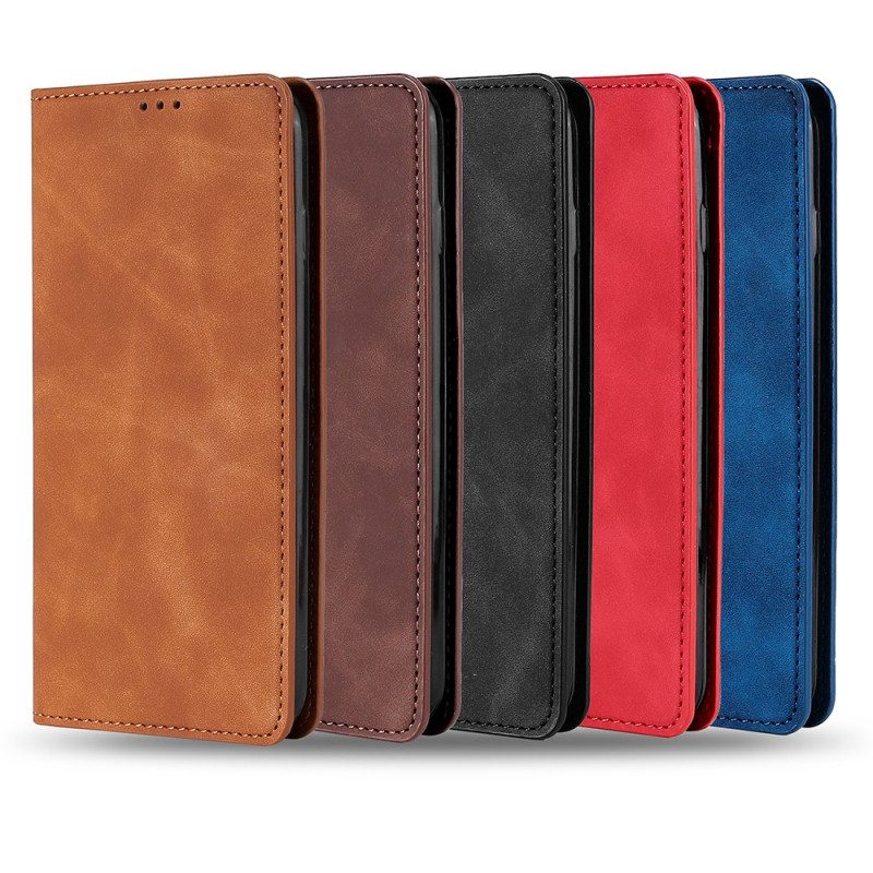 Bescherming Hoesje voor Samsung Galaxy A53 5G Folio-hoesje Retro Lederen Stijl