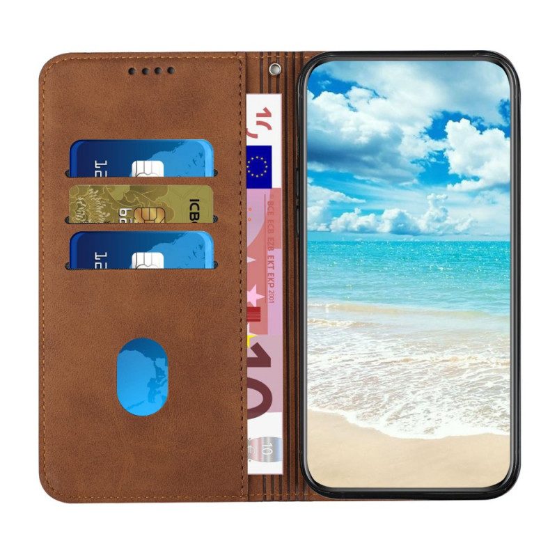 Bescherming Hoesje voor Samsung Galaxy A53 5G Folio-hoesje Stijl Leer 3d-patroon