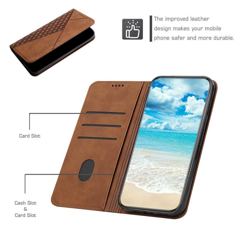 Bescherming Hoesje voor Samsung Galaxy A53 5G Folio-hoesje Stijl Leer 3d-patroon