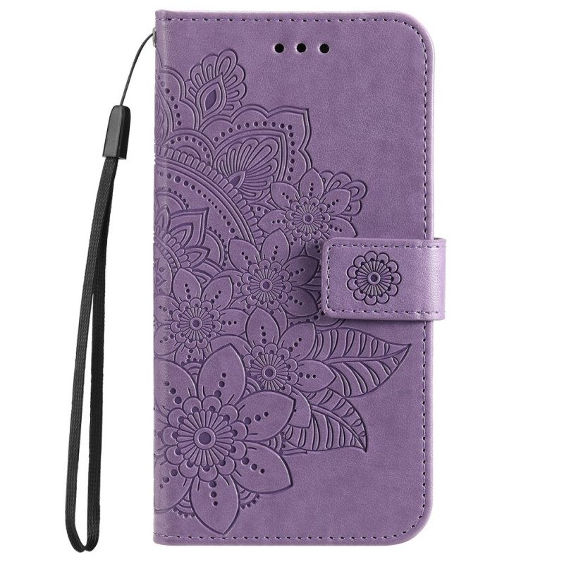 Folio-hoesje voor Samsung Galaxy A53 5G Bloemmandala