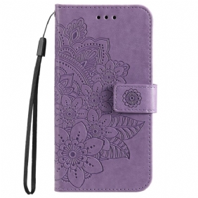 Folio-hoesje voor Samsung Galaxy A53 5G Bloemmandala