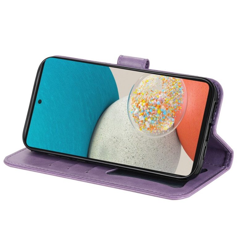 Folio-hoesje voor Samsung Galaxy A53 5G Bloemmandala