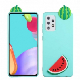 Hoesje voor Samsung Galaxy A53 5G 3d Watermeloen