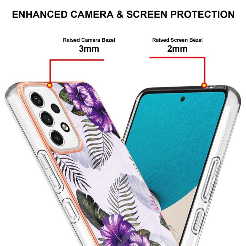 Hoesje voor Samsung Galaxy A53 5G Bloemen