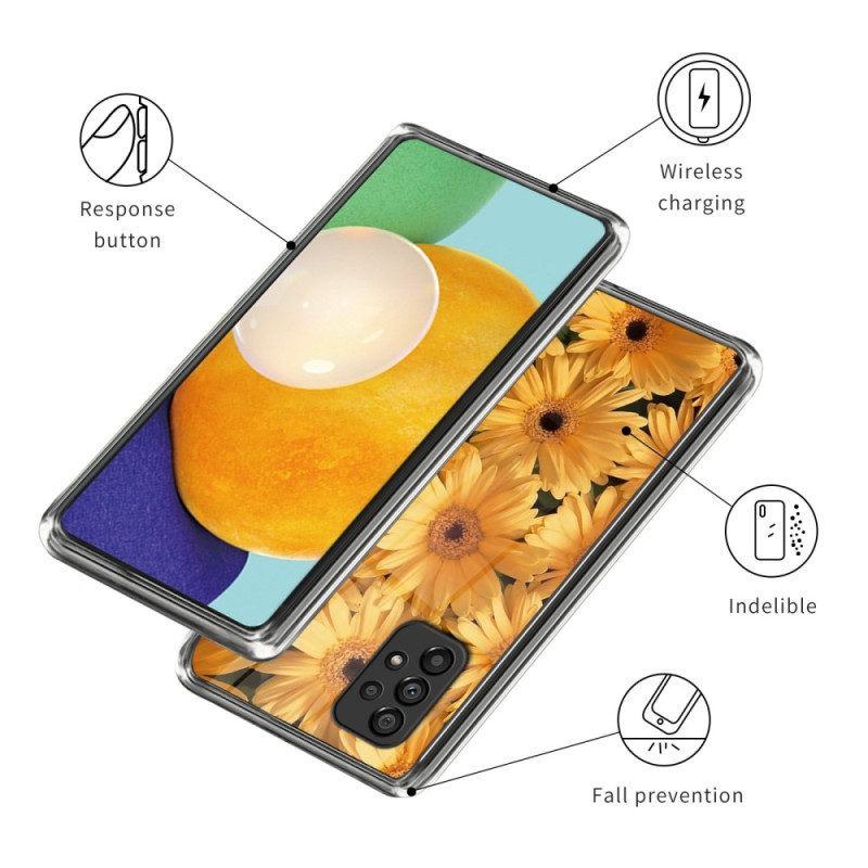 Hoesje voor Samsung Galaxy A53 5G Eeuwige Zonnebloemen