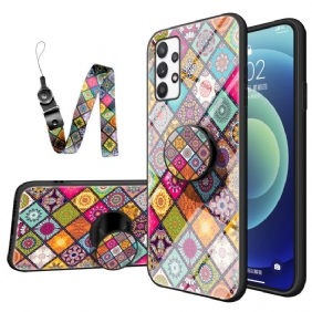 Hoesje voor Samsung Galaxy A53 5G Lapwerk Magnetische Houder