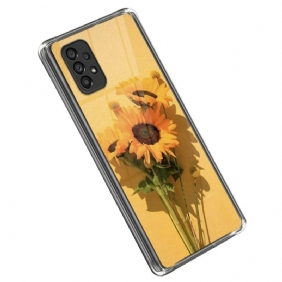 Hoesje voor Samsung Galaxy A53 5G Zonnebloemen