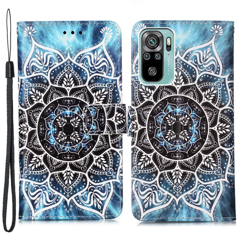 Leren Hoesje voor Samsung Galaxy A53 5G Mandala In De Lucht