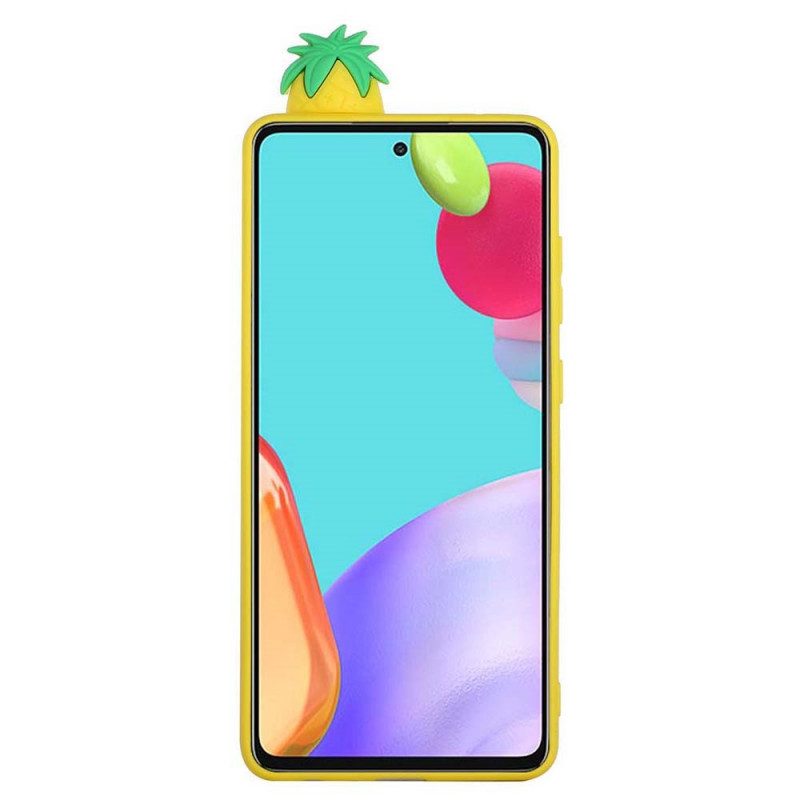 Telefoonhoesje voor Samsung Galaxy A53 5G 3d Ananas