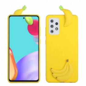 Telefoonhoesje voor Samsung Galaxy A53 5G 3d Banaan