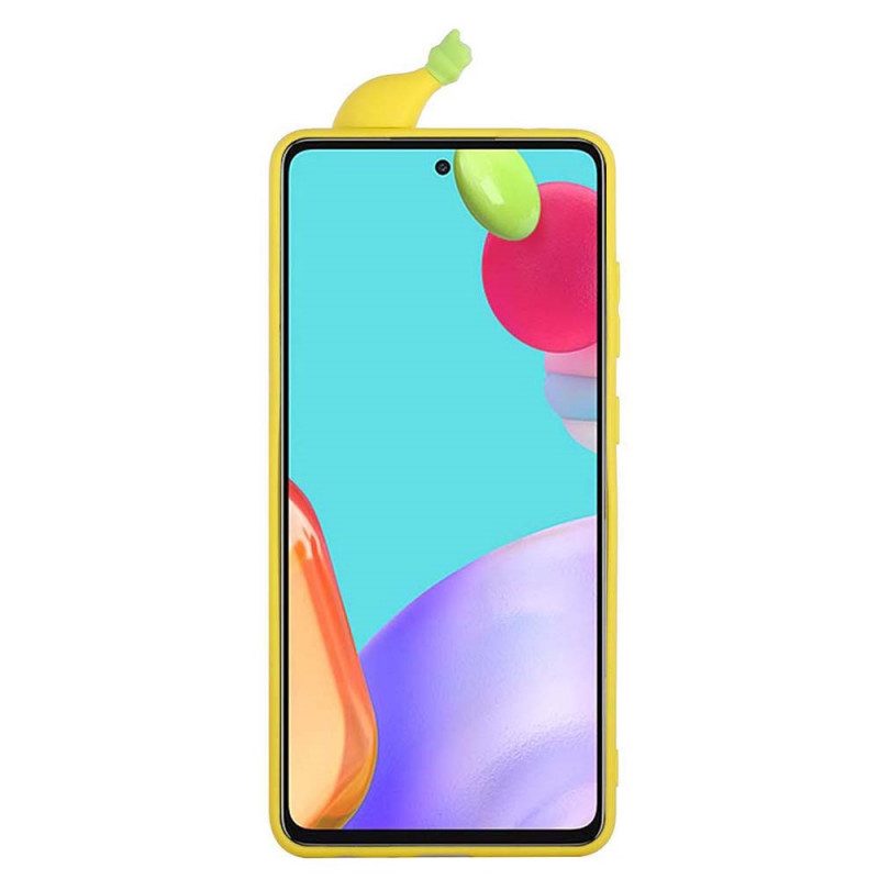 Telefoonhoesje voor Samsung Galaxy A53 5G 3d Banaan