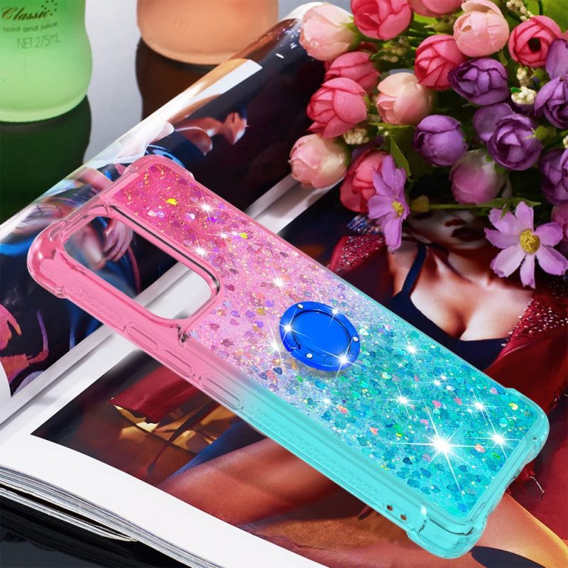 Telefoonhoesje voor Samsung Galaxy A53 5G Glitter Ringbeugel