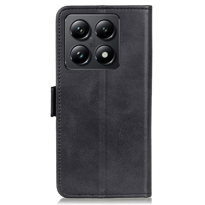 Bescherming Hoesje Xiaomi 14t Pro Dubbele Sluiting