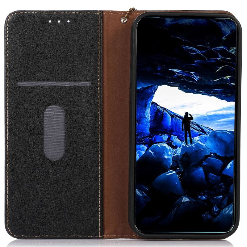 Folio-hoesje Xiaomi 14t Pro Khazneh Leer Bescherming Hoesje