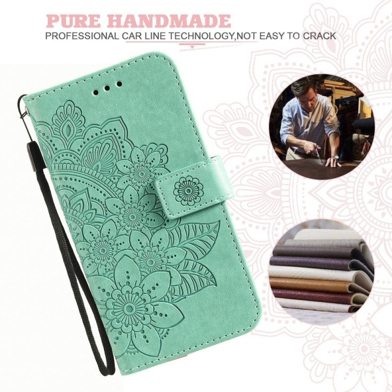 Folio-hoesje Xiaomi 14t Pro Telefoonhoesje Mandala-opdruk