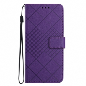 Leren Hoesje Voor Xiaomi 14t Pro Diamanten