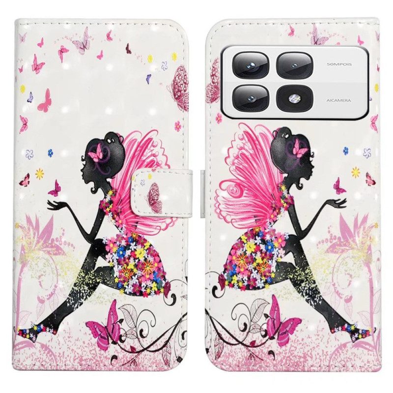 Leren Hoesje Voor Xiaomi 14t Pro Fee