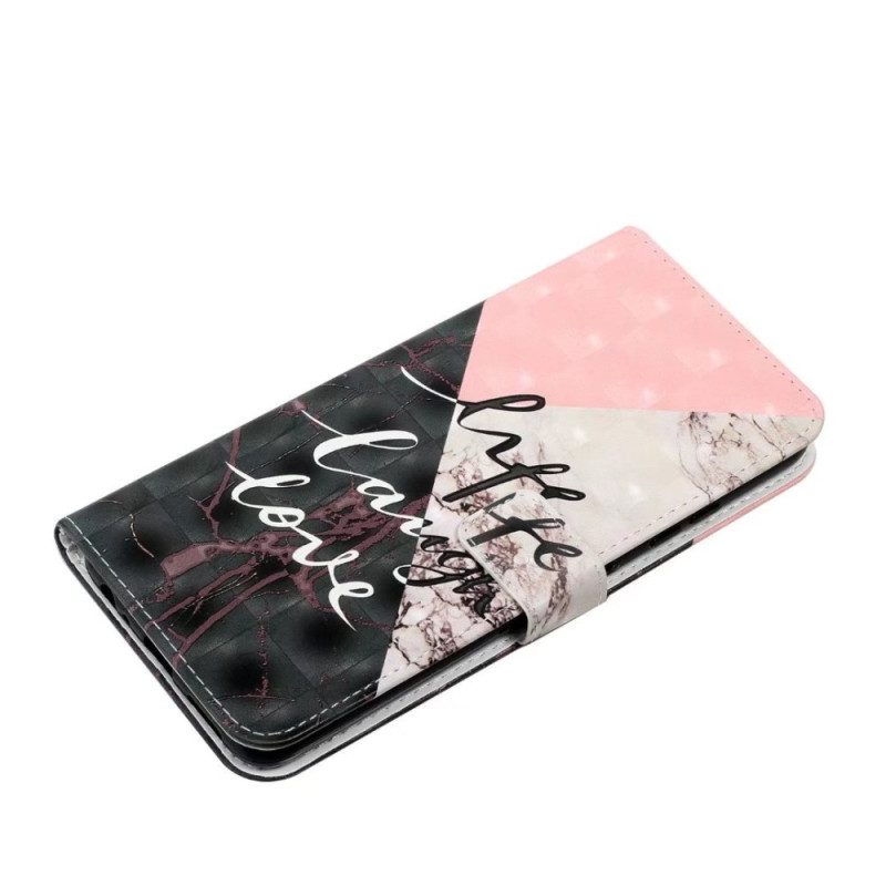 Leren Hoesje Xiaomi 14t Pro Marmer 3 Kleuren Bescherming Hoesje