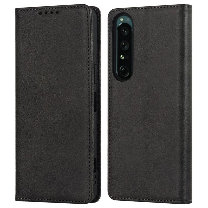 Bescherming Hoesje voor Sony Xperia 1 IV Folio-hoesje Klassieke Stijl