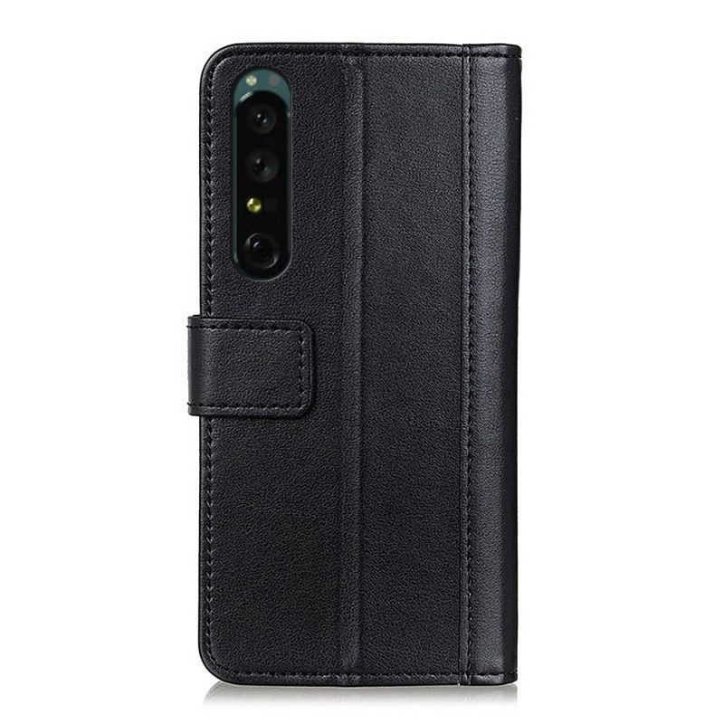 Flip Case voor Sony Xperia 1 IV Stijl Leer