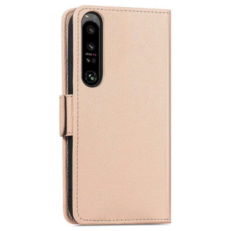 Folio-hoesje voor Sony Xperia 1 IV Decoratieve Bloemen