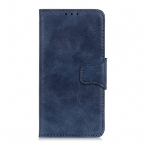 Folio-hoesje voor Sony Xperia 1 IV Gespleten Lederen Vintage Sluiting