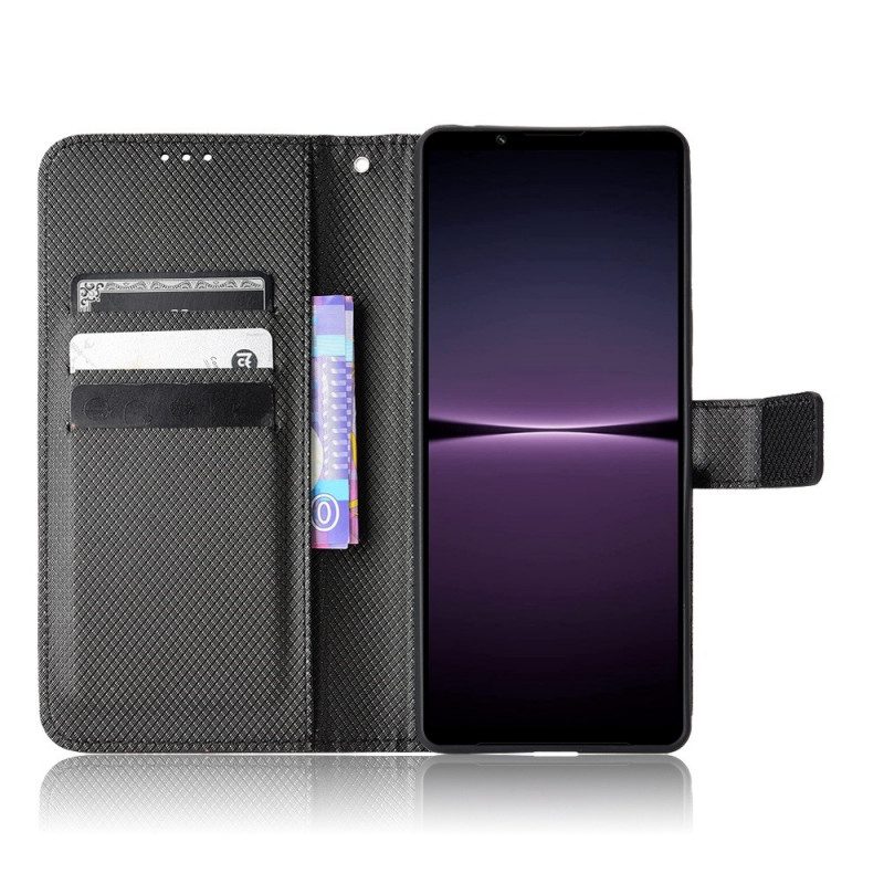 Folio-hoesje voor Sony Xperia 1 IV Gestyled Met Riem