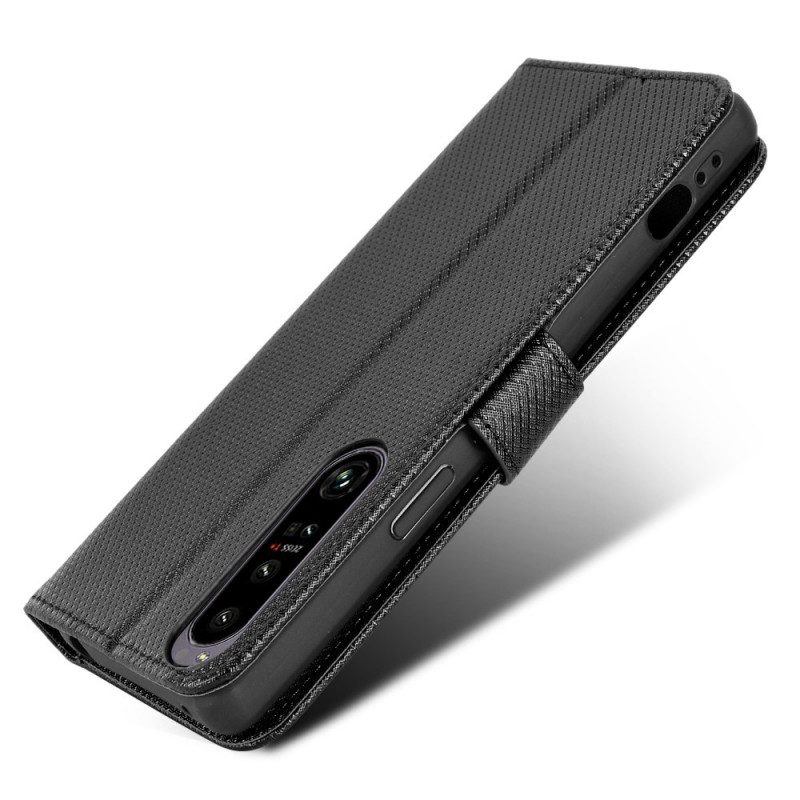 Folio-hoesje voor Sony Xperia 1 IV Gestyled Met Riem