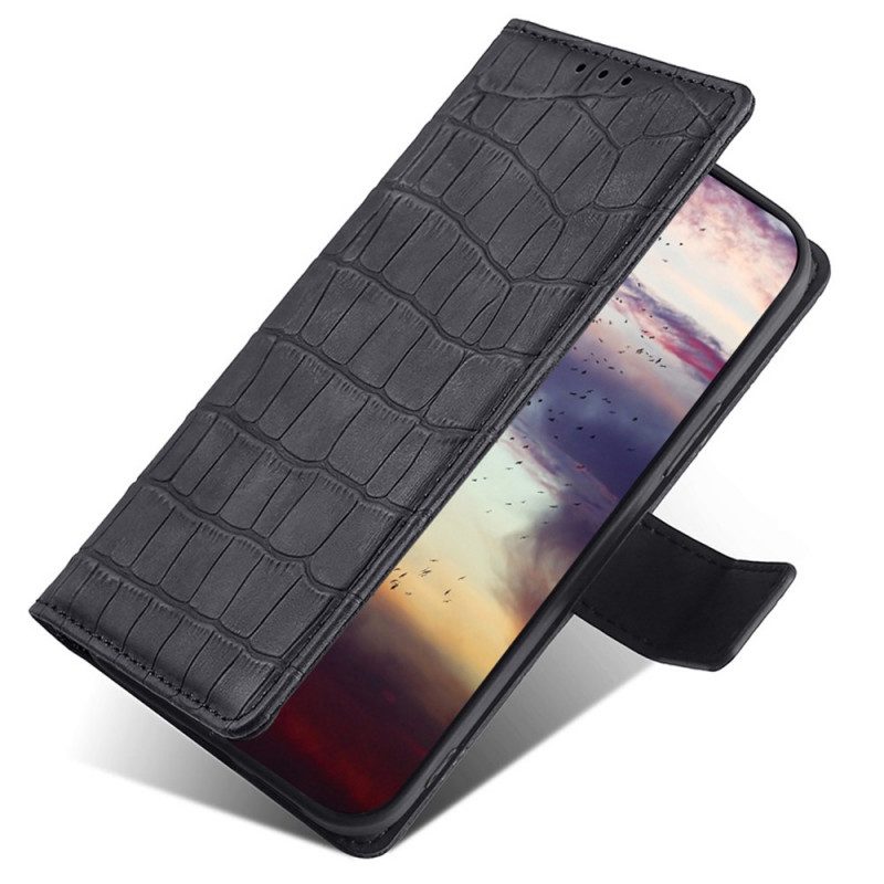 Folio-hoesje voor Sony Xperia 1 IV Krokodil Stijl